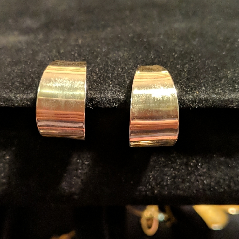 3 for $110 Earrings thick hoops